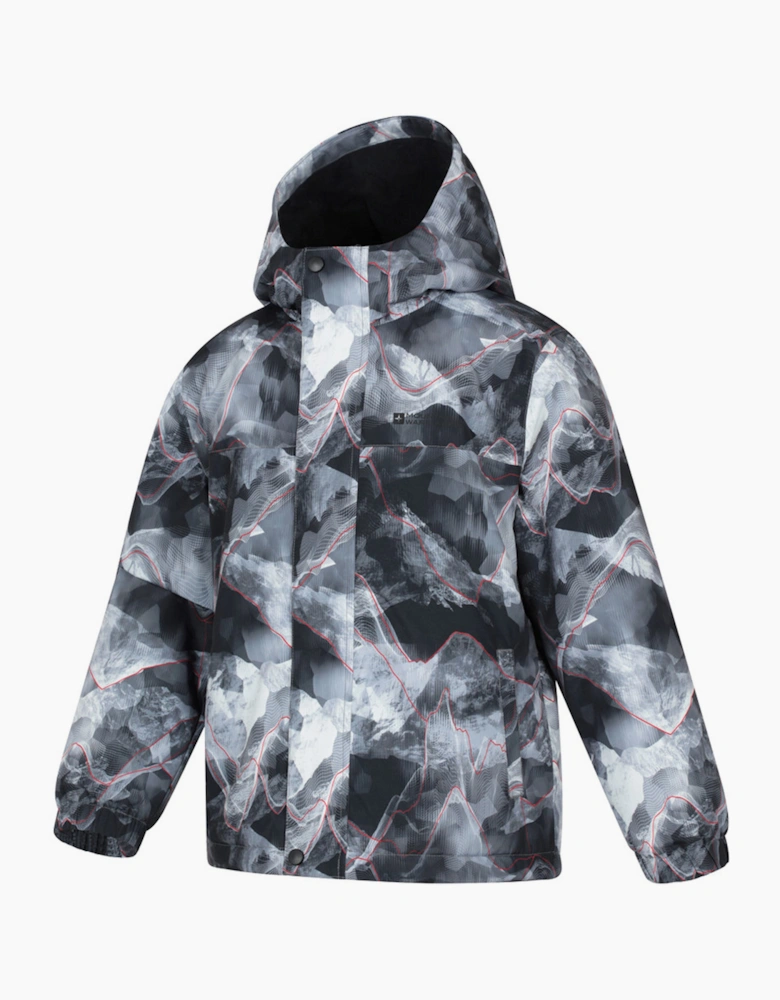 Mountain Warehouse Childrens/Kids Polar Zone Printed Jacket & Salopettes Set