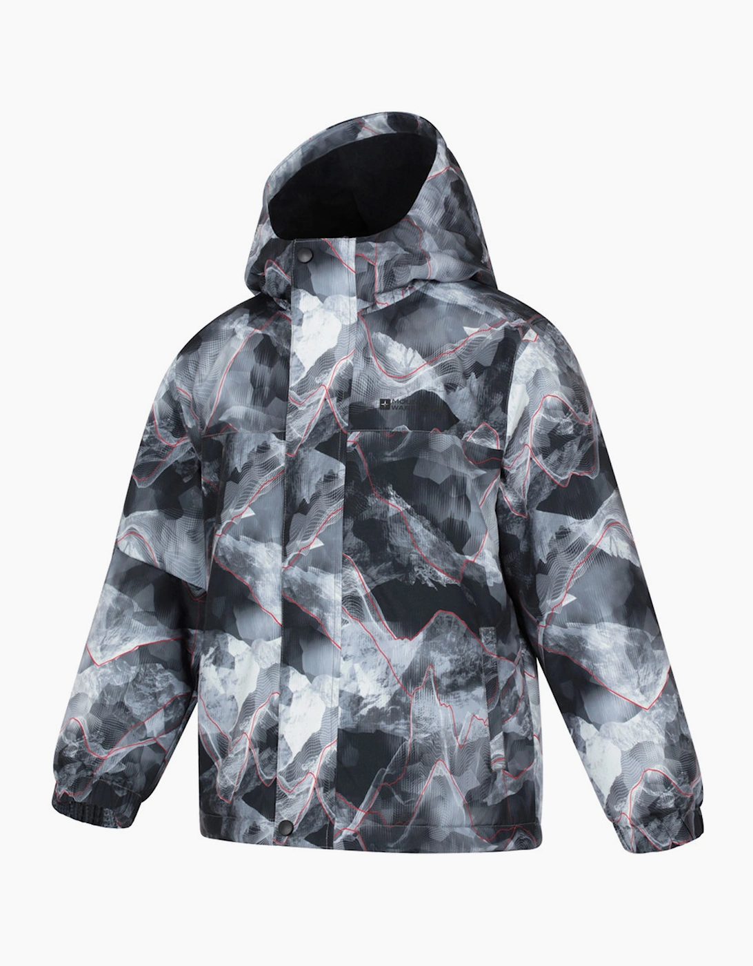 Mountain Warehouse Childrens/Kids Polar Zone Printed Jacket & Salopettes Set