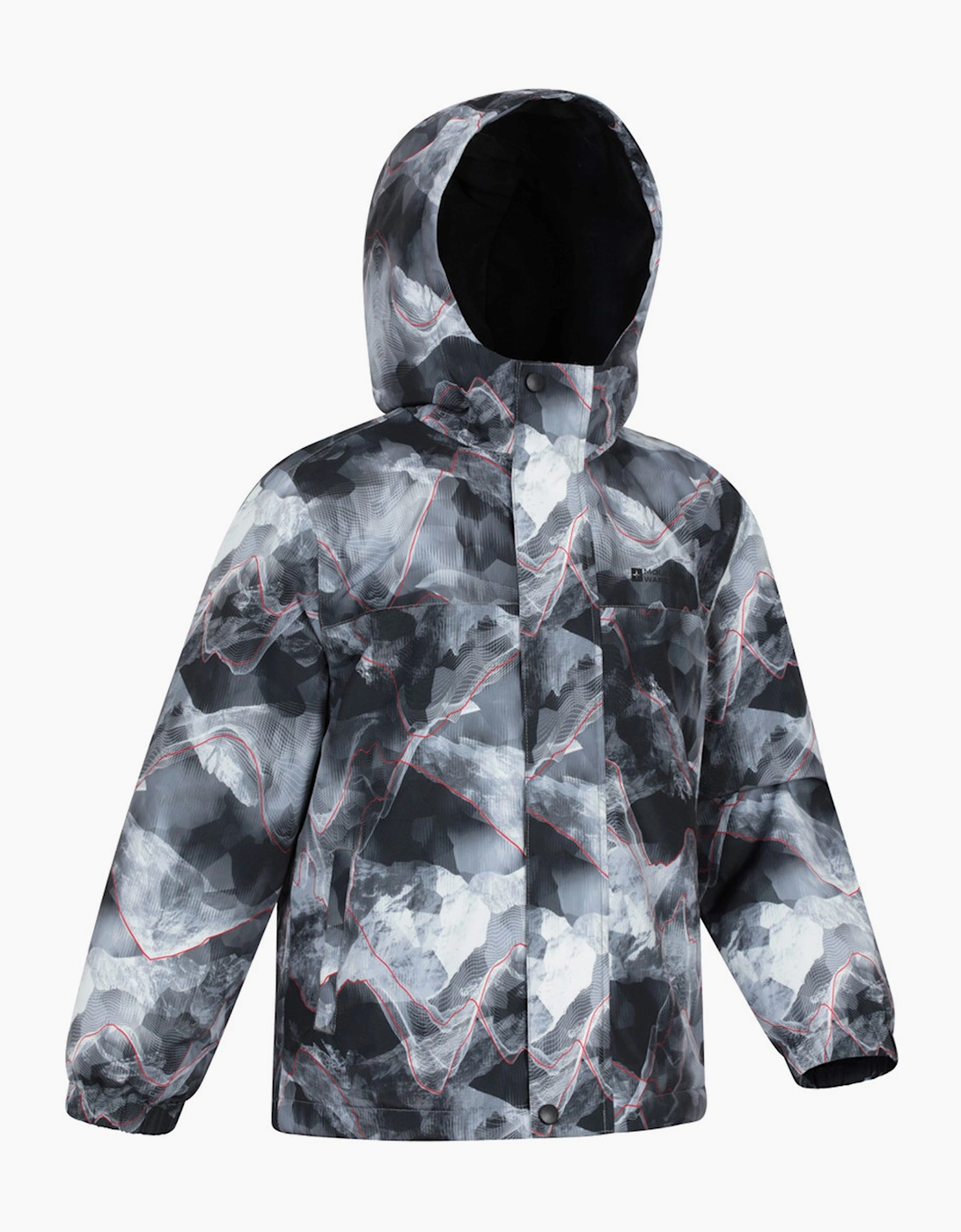 Mountain Warehouse Childrens/Kids Polar Zone Printed Jacket & Salopettes Set