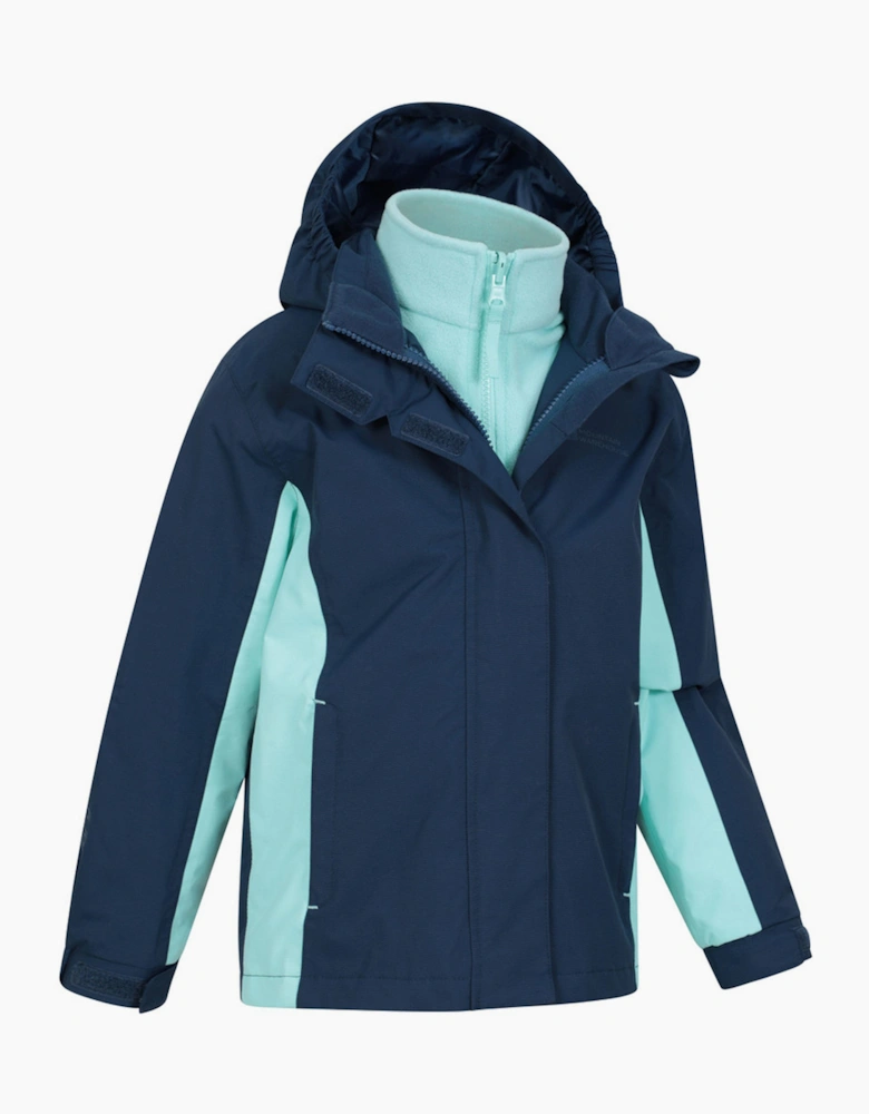 Mountain Warehouse Childrens/Kids Lightning 3 in 1 Waterproof Jacket