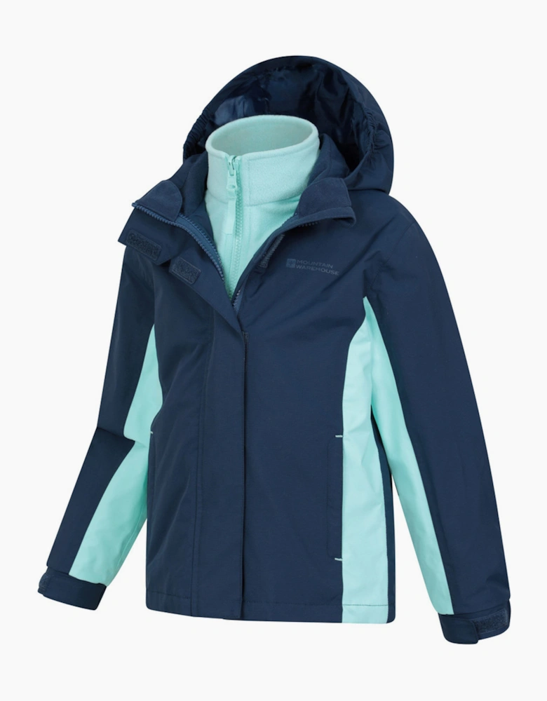 Mountain Warehouse Childrens/Kids Lightning 3 in 1 Waterproof Jacket