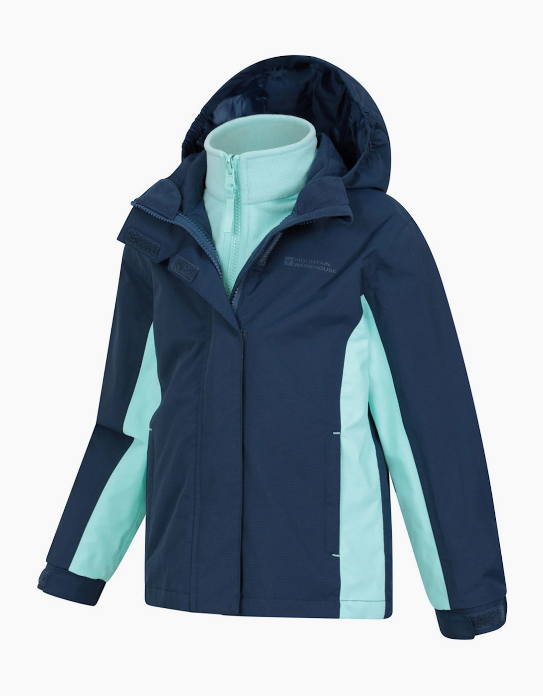 Mountain Warehouse Childrens/Kids Lightning 3 in 1 Waterproof Jacket