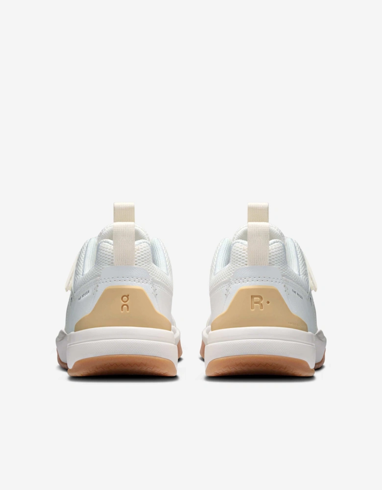 On Running Kids THE ROGER Trainers in Ivory