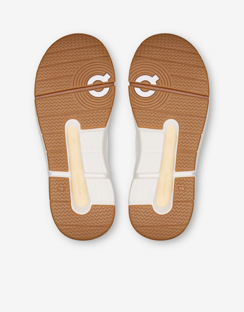 On Running Kids THE ROGER Trainers in Ivory