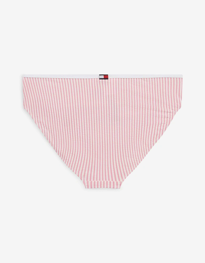 Tommy Hilfiger Girls Seersucker Bikini in Pink