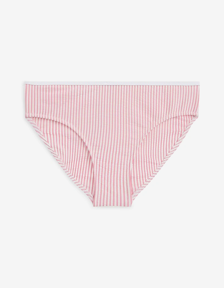 Tommy Hilfiger Girls Seersucker Bikini in Pink