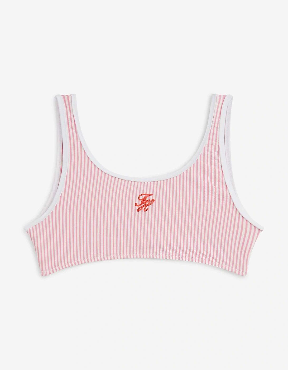 Tommy Hilfiger Girls Seersucker Bikini in Pink