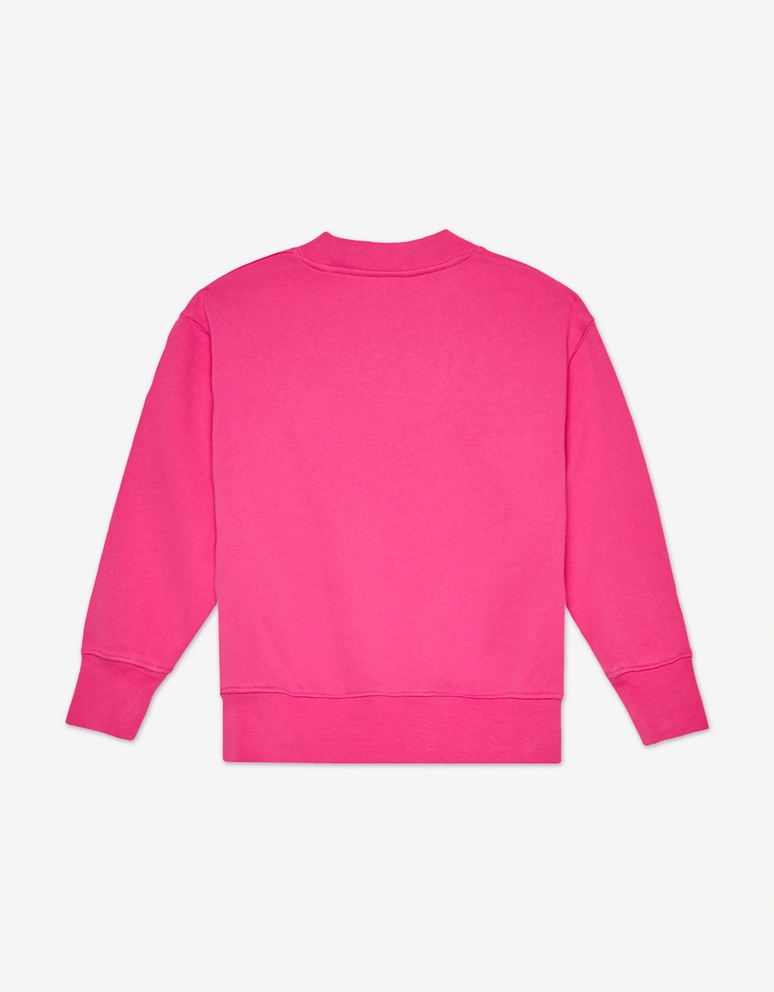 Palm Angels Girls Sticker Bear Regular Sweatshirt in Pink