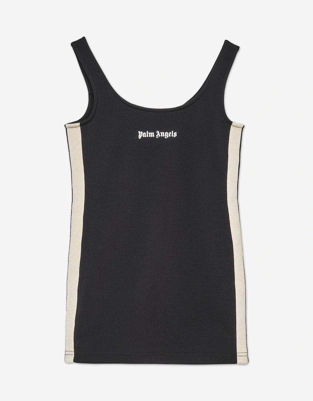 Palm Angels Girls Black 'S New Track Dress In - Size: 14 Years Kids