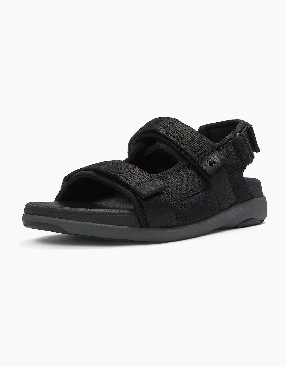 Fitflop F-Mode Go Polyester Men's Black Sandals