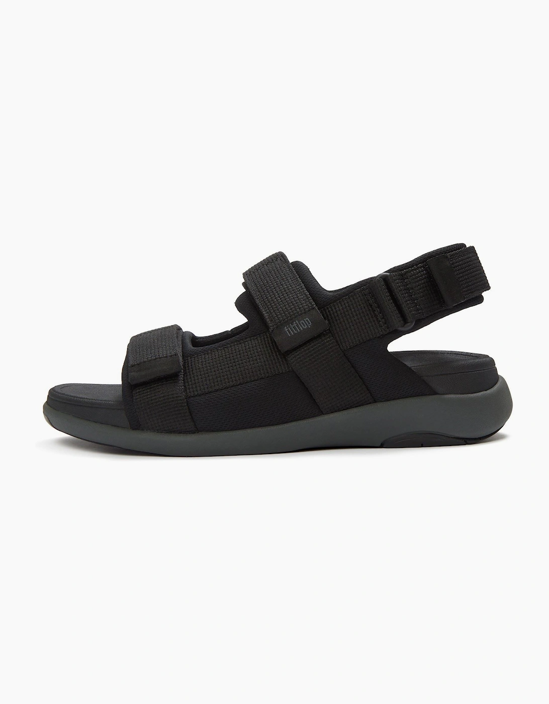 Fitflop F-Mode Go Polyester Men's Black Sandals