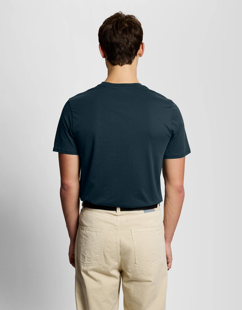 Lyle & Scott Superfine Mens Graphic T-Shirt - X898 Carbon