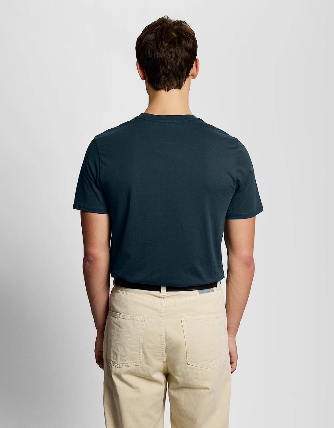 Lyle & Scott Superfine Mens Graphic T-Shirt - X898 Carbon
