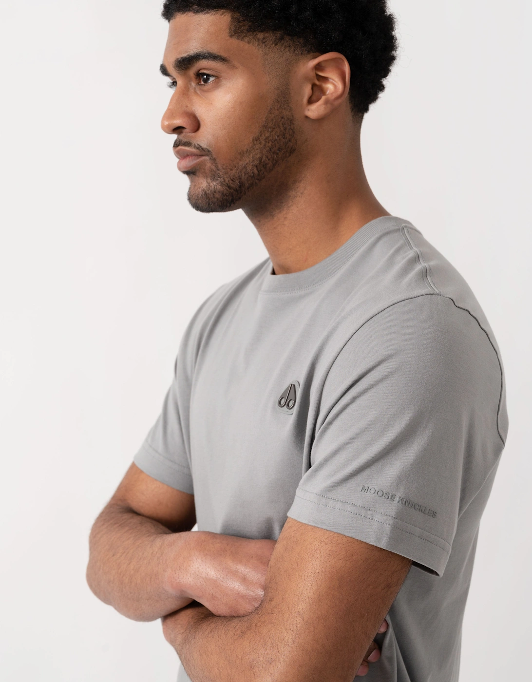 Moose Knuckles Crescent Mens T-Shirt - Industry 1892