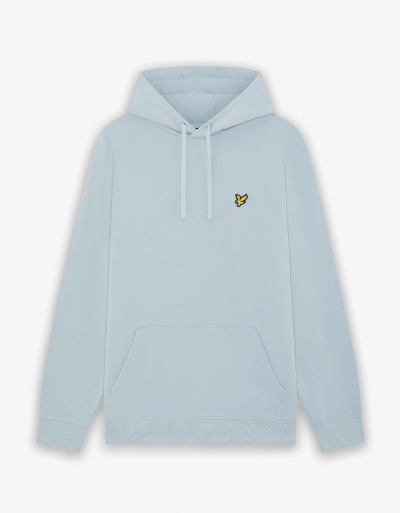 Lyle & Scott Pullover Mens Hoodie - W596 Opal Blue