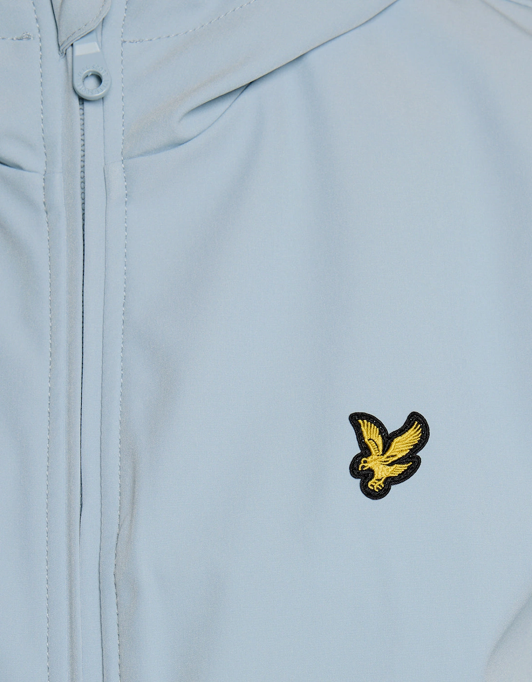 Lyle & Scott Mesh Back Softshell Mens Jacket - W596 Opal Blue