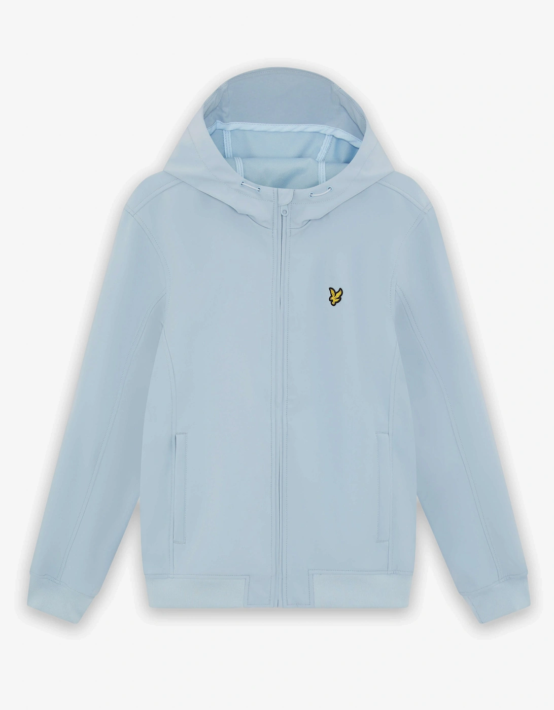 Lyle & Scott Mesh Back Softshell Mens Jacket - W596 Opal Blue
