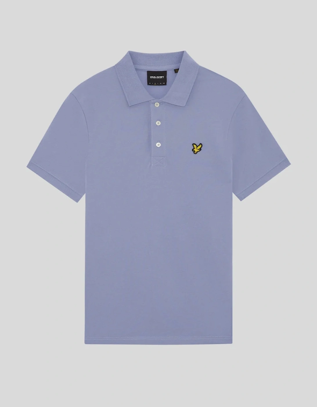 Lyle & Scott Men's Lyle & Scott Cotton Polo Shirt - Bubble Blue