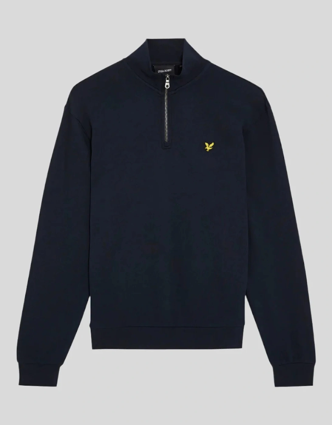 Lyle & Scott Loopback Quarter-Zip Sweatshirt - Dark Navy, 6 of 5