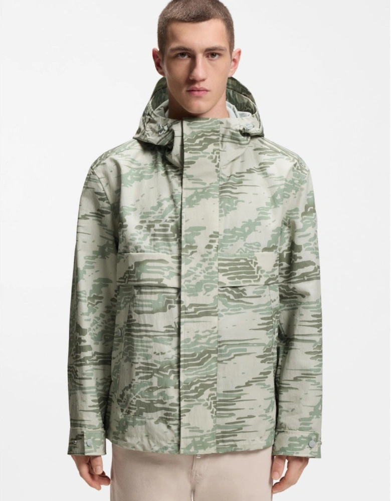BOSS Orange Ocombo Jacket 043 Silver