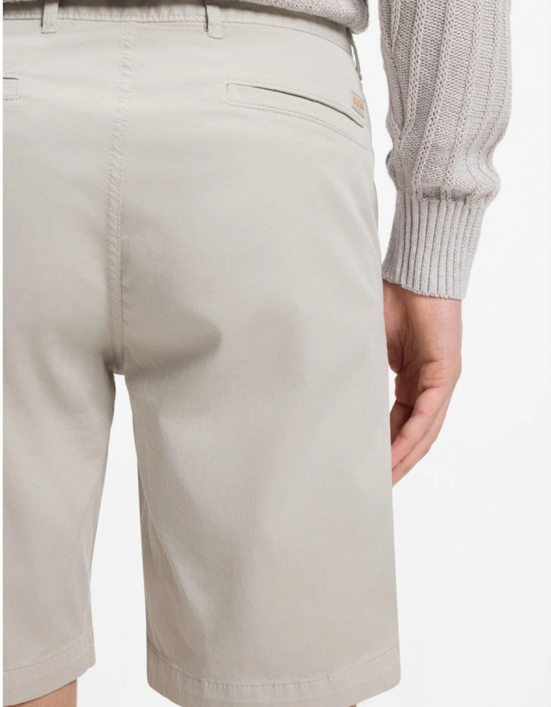 BOSS Orange Chino Slim Shorts 070 Open Grey