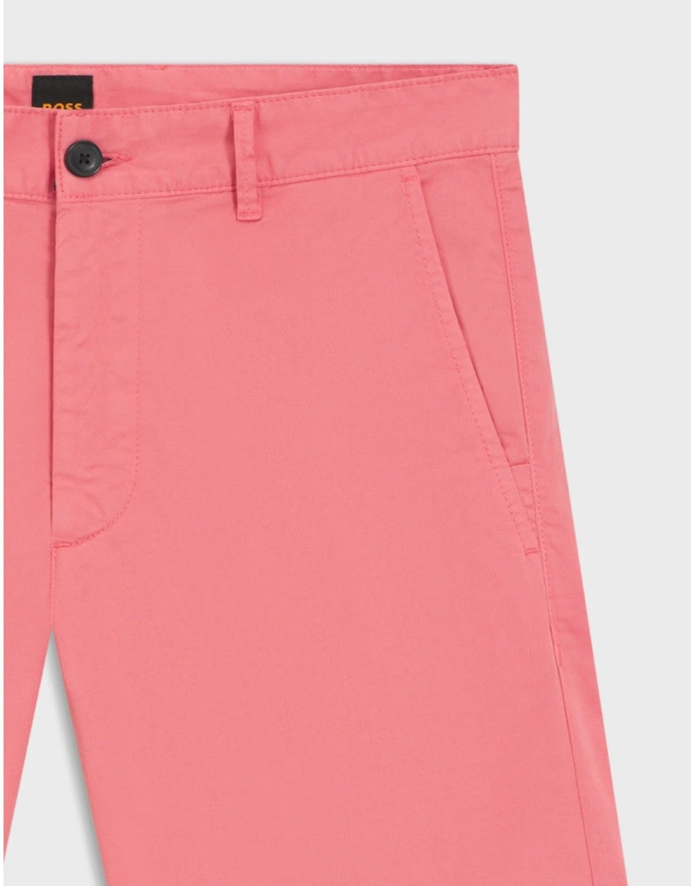 BOSS Orange Chino Slim Shorts 632 Light/Pastel Red