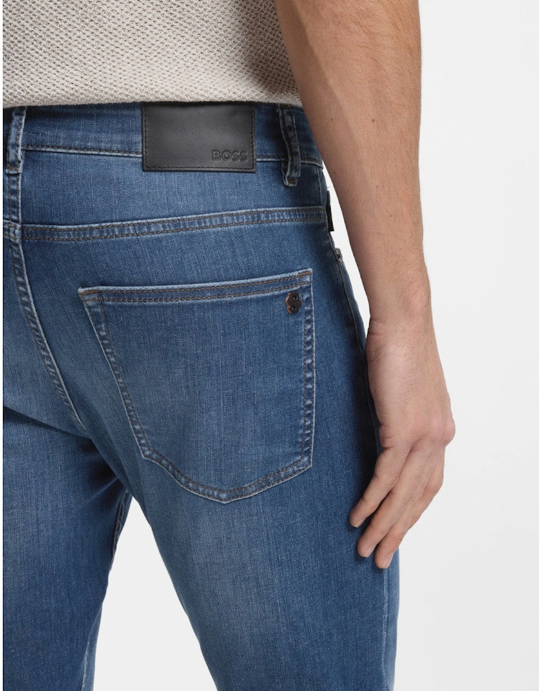 BOSS Orange Delaware BO Jeans 422 Medium Blue