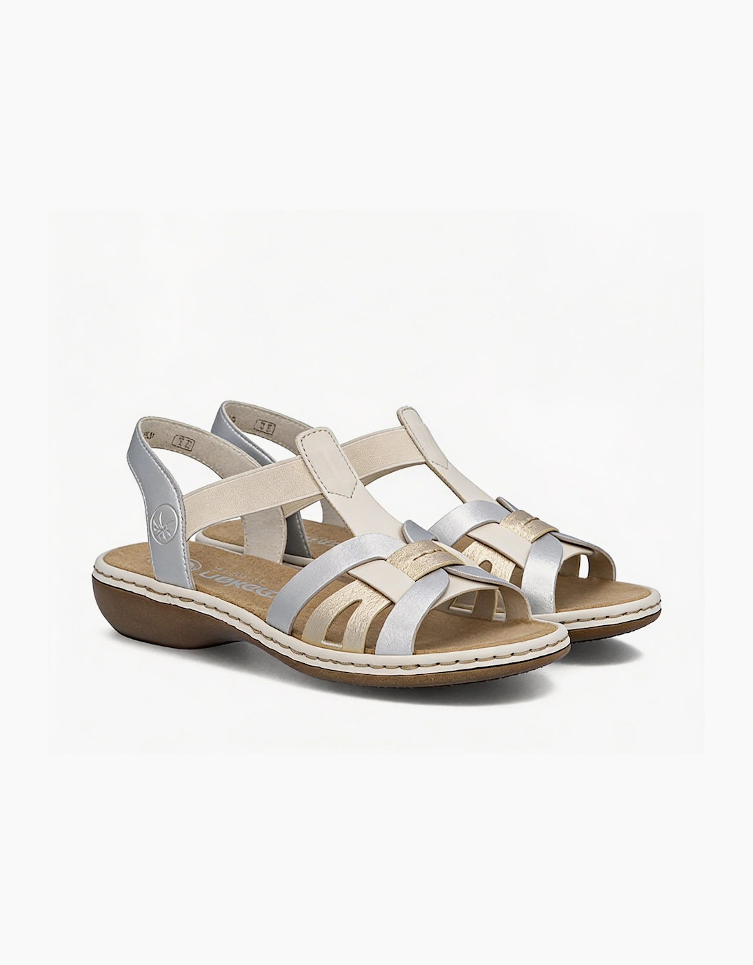 Rieker 65918 Womens Slingback Sandals Multi