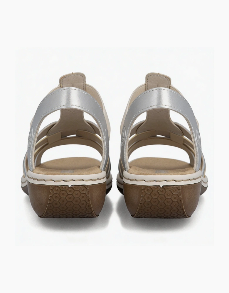Rieker 65918 Womens Slingback Sandals Multi