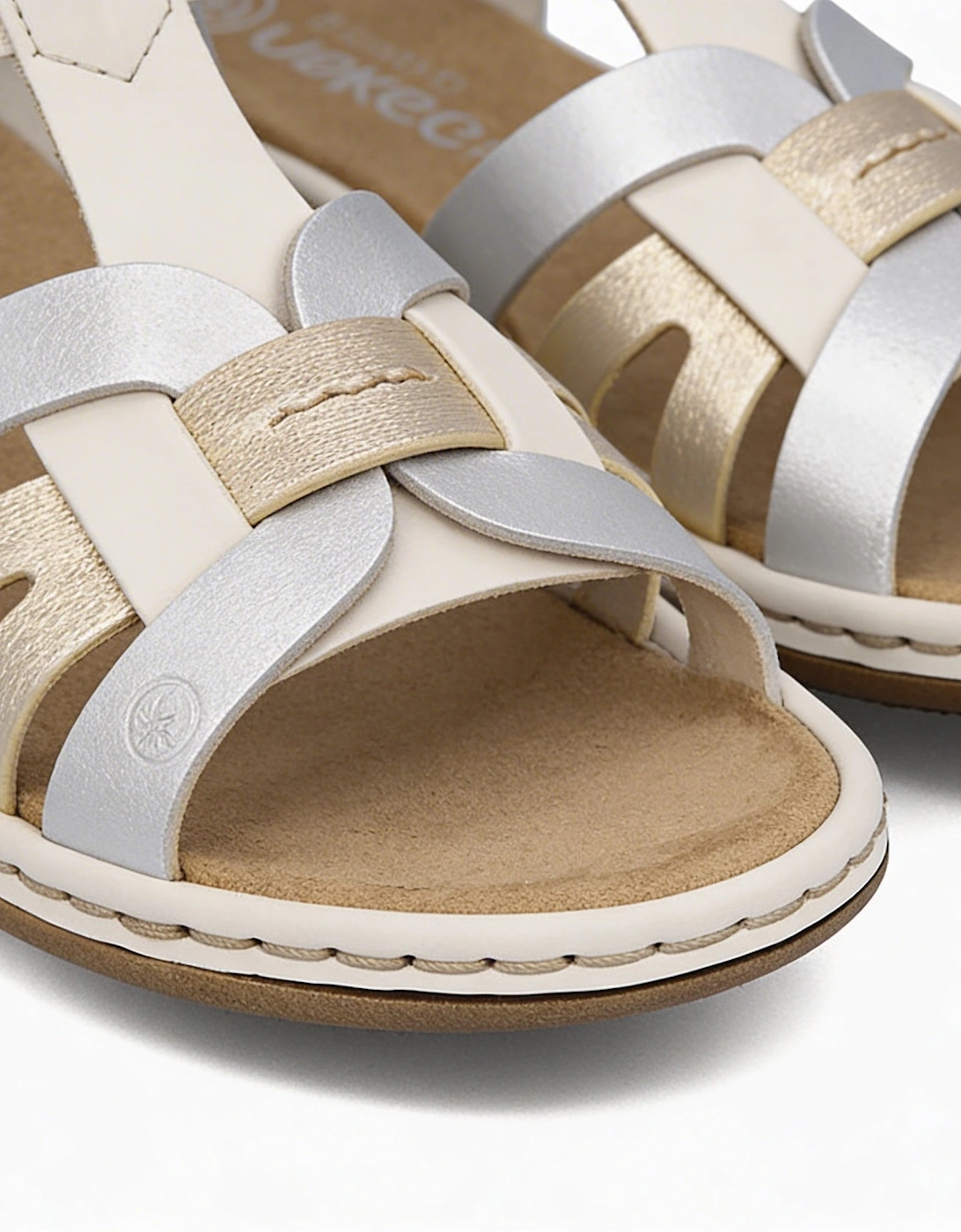 Rieker 65918 Womens Slingback Sandals Multi