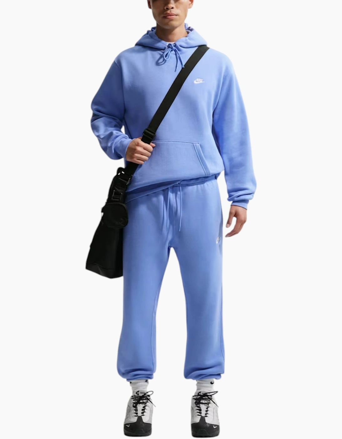 Nike Club Mens Fleece Tracksuit Set Hoodie and Joggers Sportswear