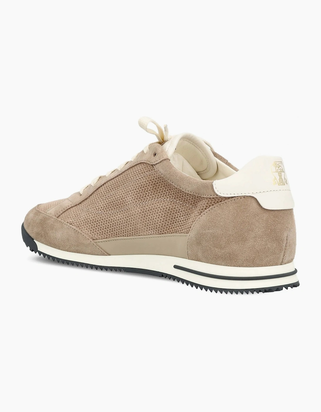 Suede Sneakers Beige