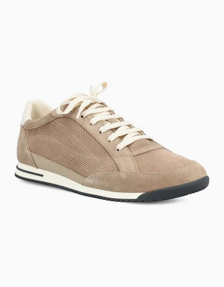 Suede Sneakers Beige