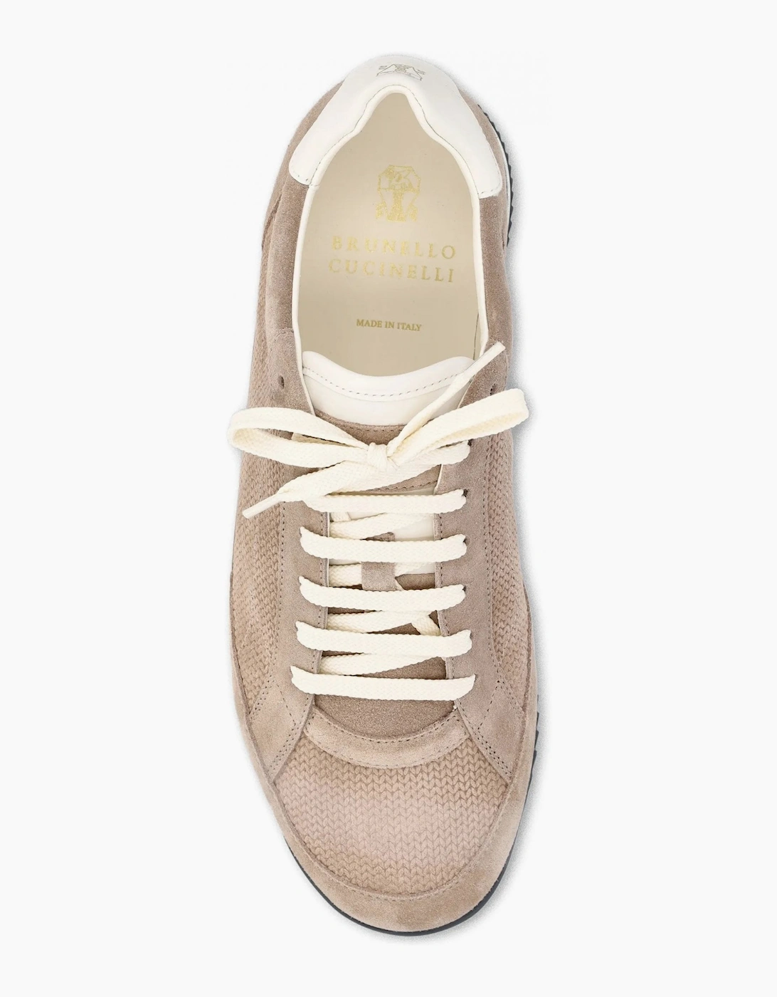 Suede Sneakers Beige