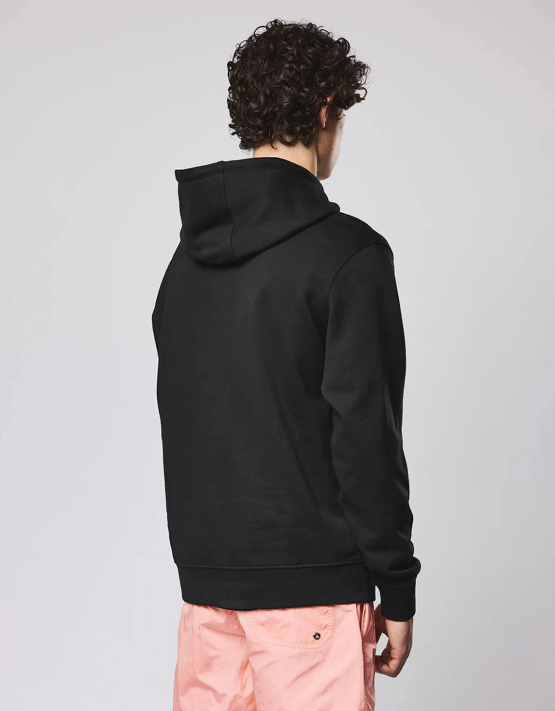 Weekend Offender Ribbe Hoodie - Black