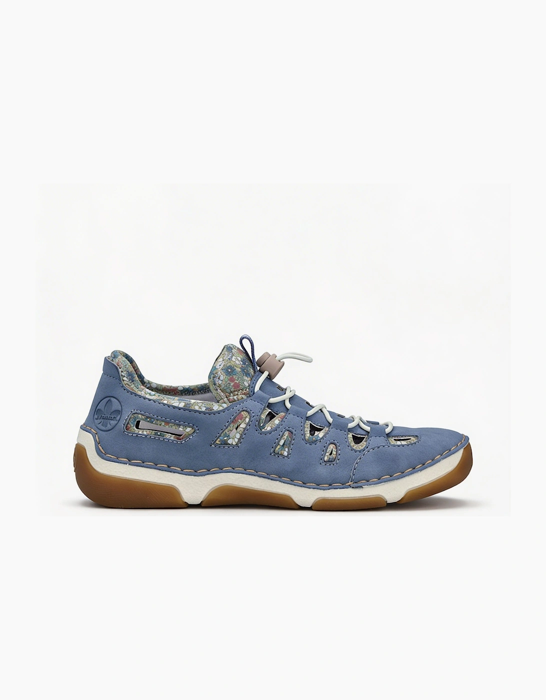 Rieker 55956 Womens Comfort Shoes Sky, 7 of 6