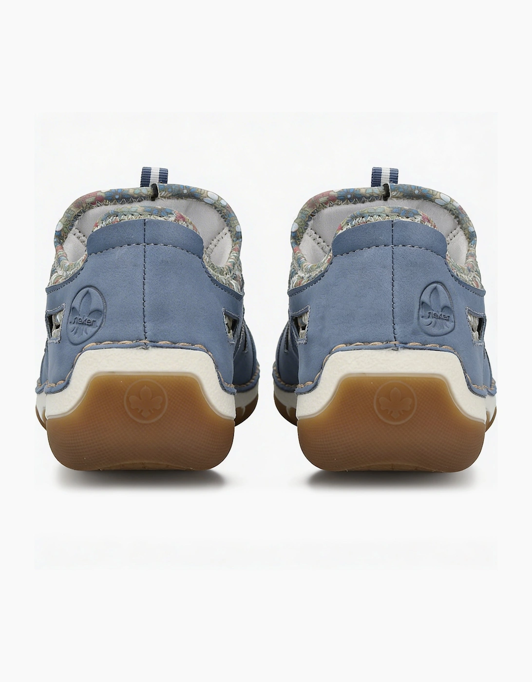 Rieker 55956 Womens Comfort Shoes Sky