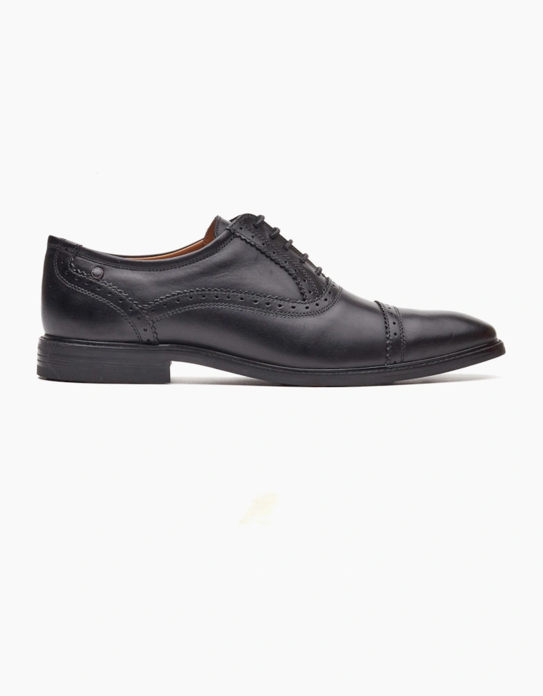 Base London ASCOT Mens Oxford Shoes Black