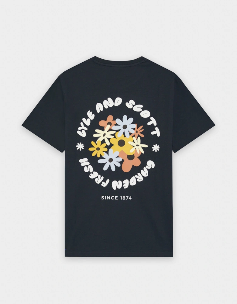 Lyle & Scott Nature Mens Graphic T-Shirt - Z271 Dark Navy