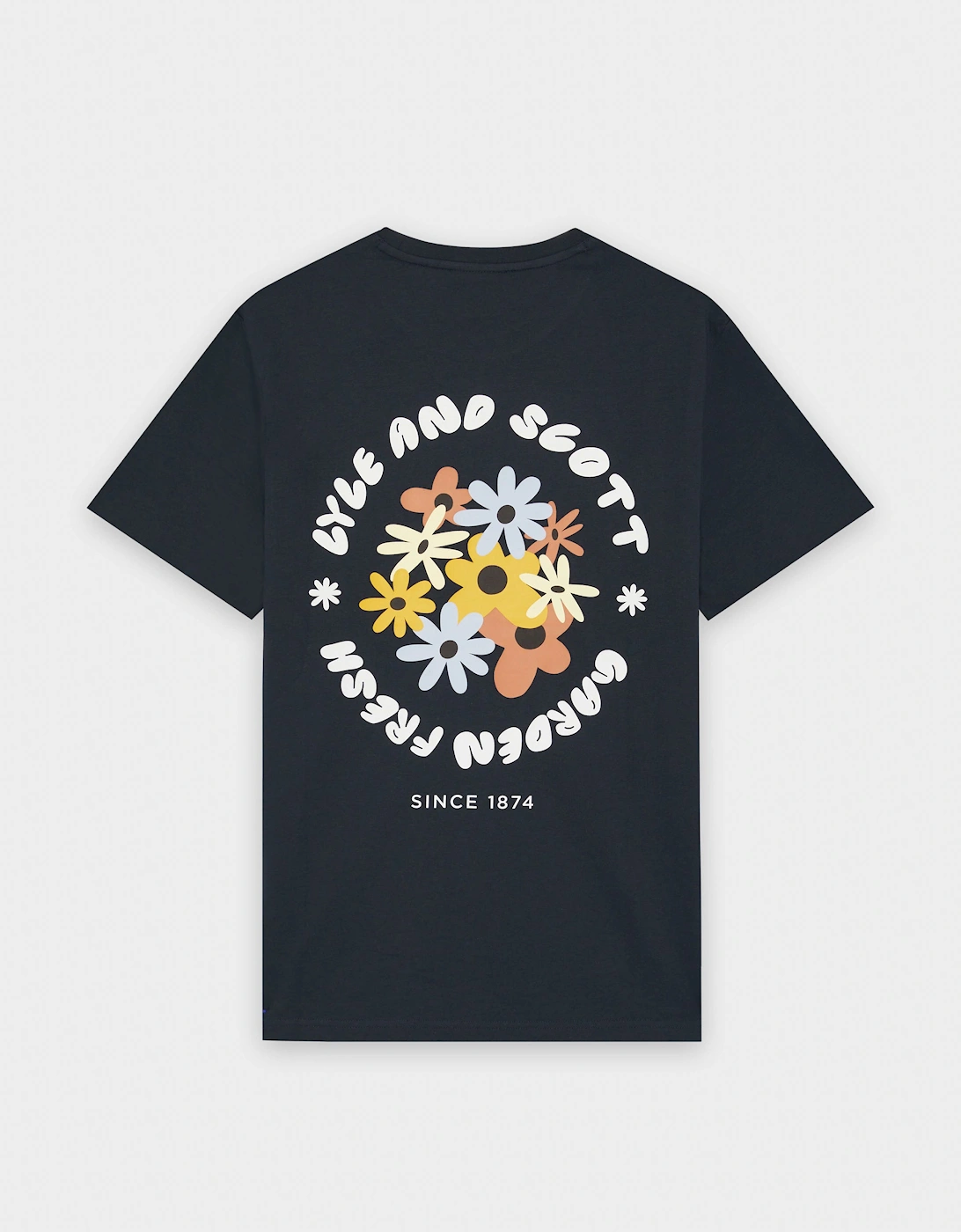 Lyle & Scott Nature Mens Graphic T-Shirt - Z271 Dark Navy