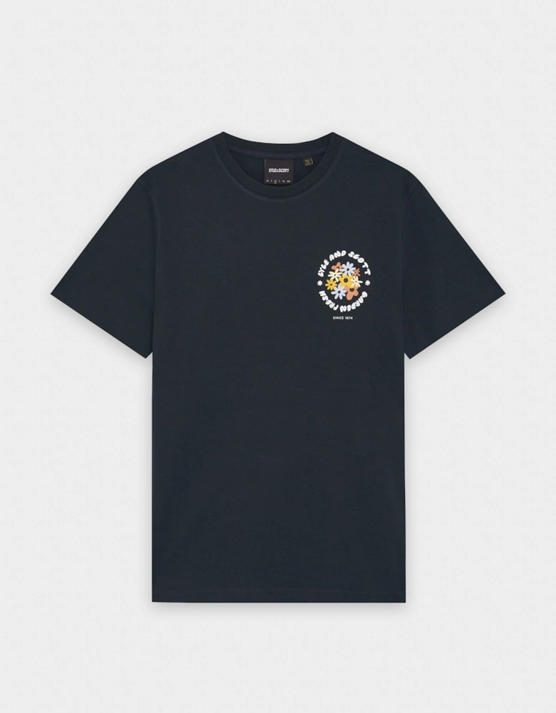 Lyle & Scott Nature Mens Graphic T-Shirt - Z271 Dark Navy