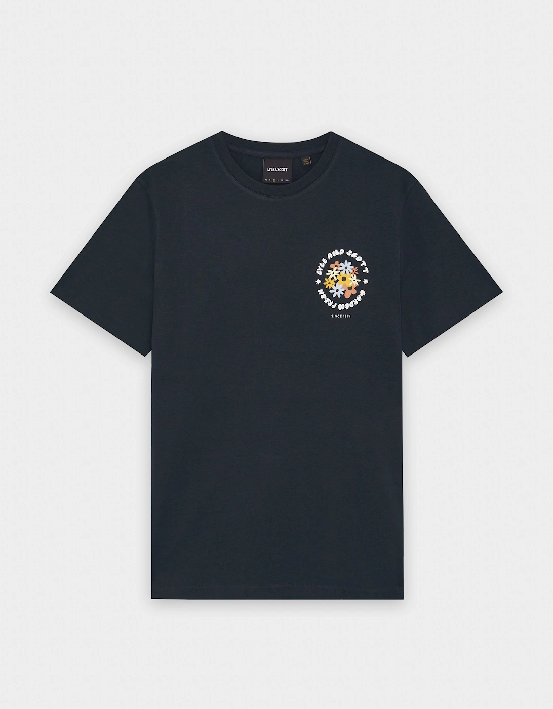 Lyle & Scott Nature Mens Graphic T-Shirt - Z271 Dark Navy