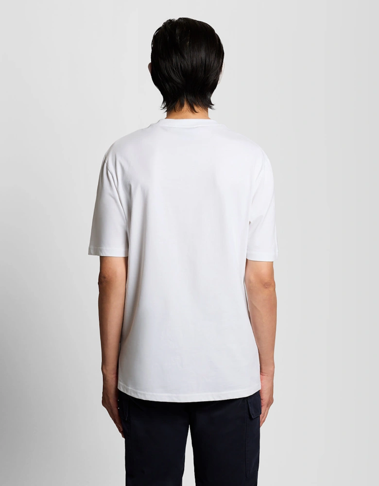 Lyle & Scott Rubber Duck Mens Graphic T-Shirt - 626 White