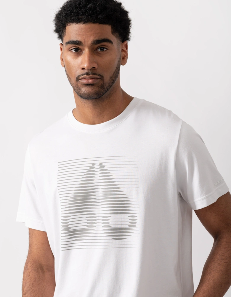 Moose Knuckles Raydaze Mens T-Shirt - Milky Way 891