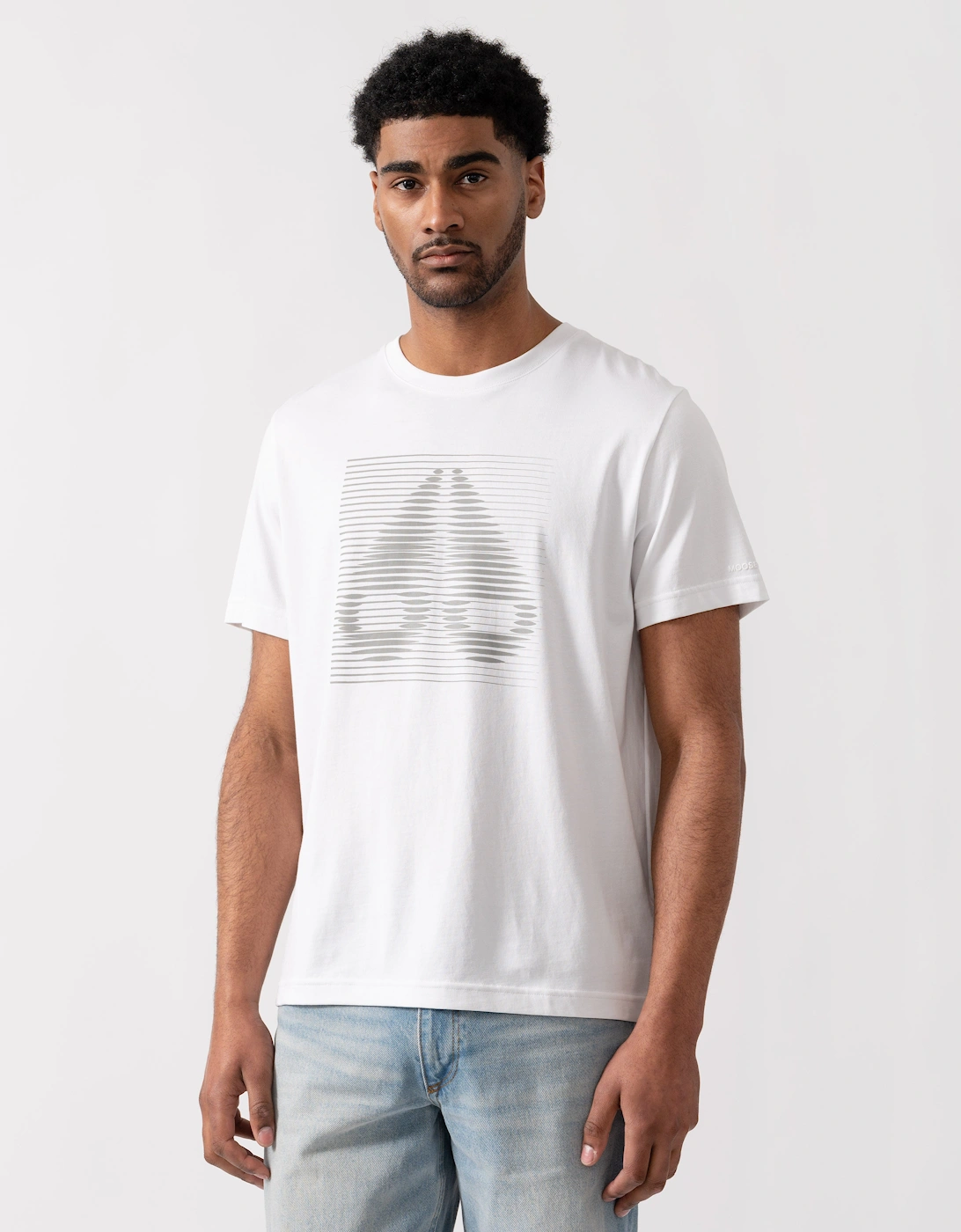 Moose Knuckles Raydaze Mens T-Shirt - Milky Way 891