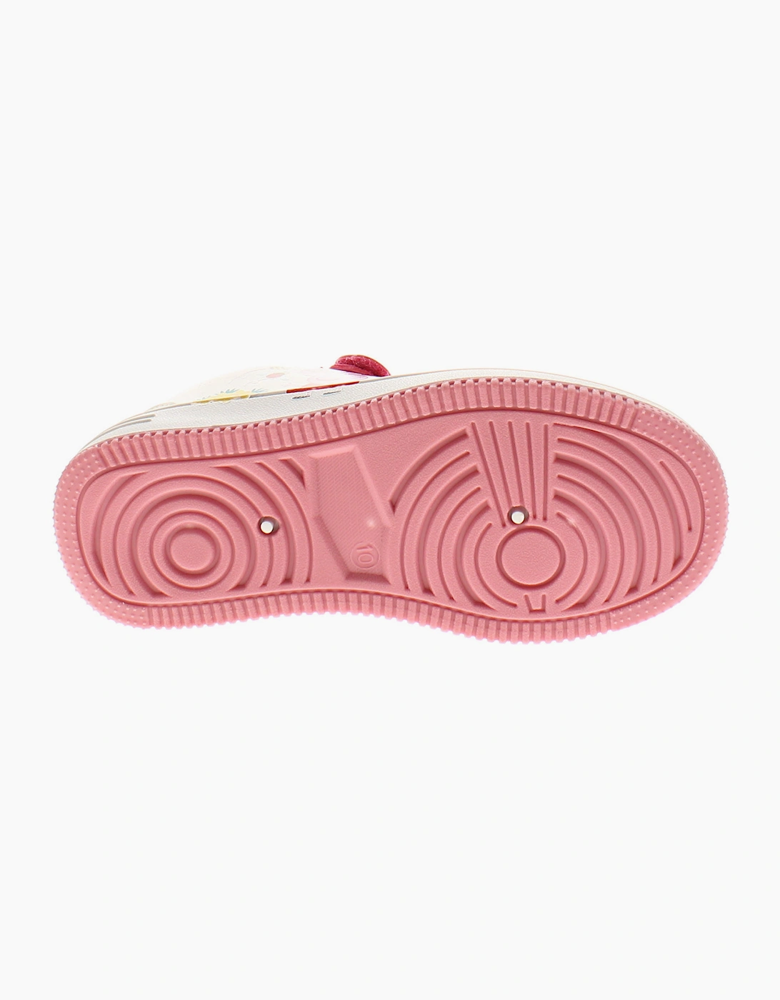 Peppa Pig Girls Trainers Touch Fastening pink UK Size