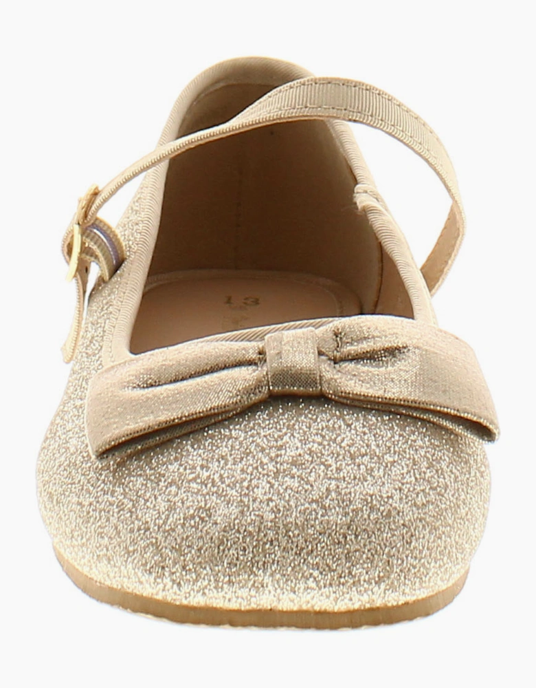 Princess Stardust Girls Shoes Party Glitter Hayley gold UK Size