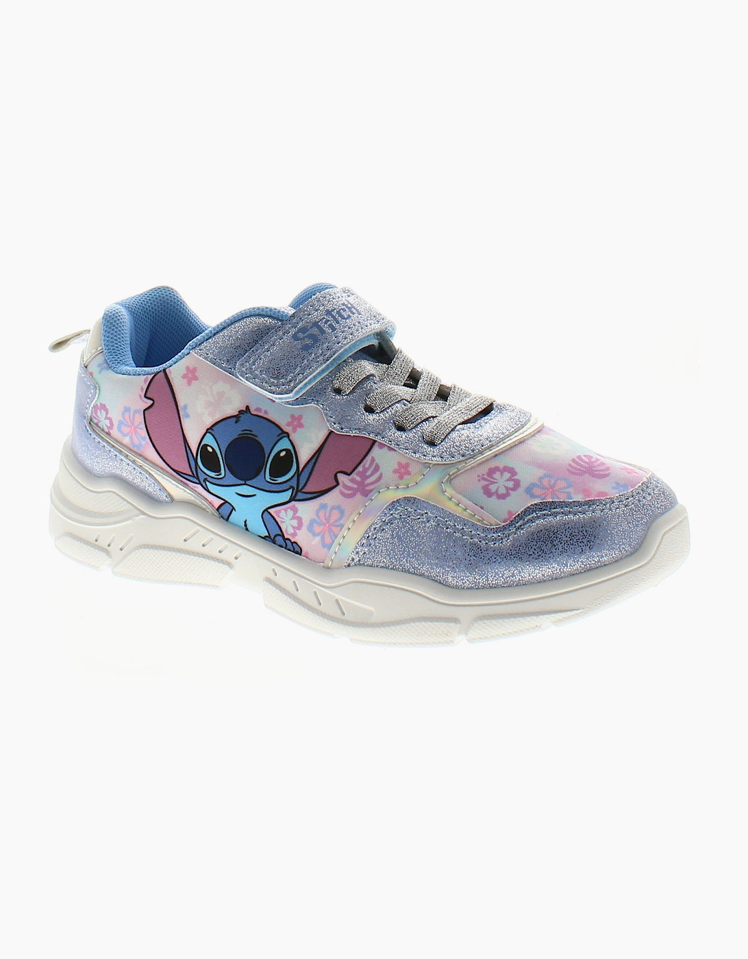 Stitch Girls Trainers Touch Fastening purple UK Size, 6 of 5