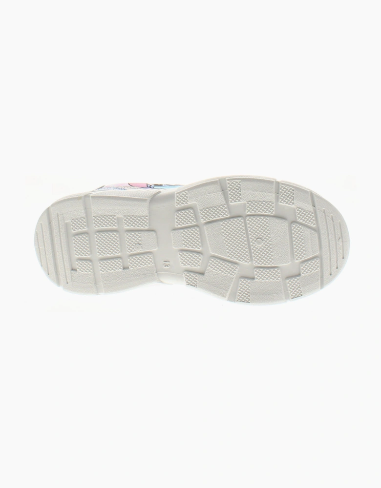 Stitch Girls Trainers Touch Fastening purple UK Size