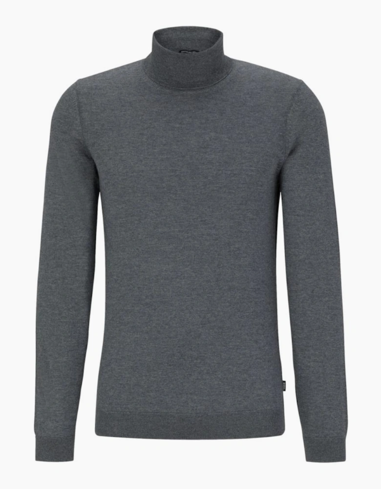BOSS Black Musso-P Sweater A1-25 041 Silver